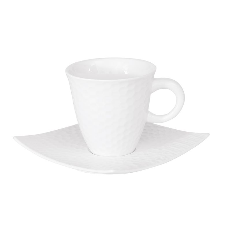 2er Set Espresso Tasses avec sous assiette tasse à café tasse à thé Table Tasse